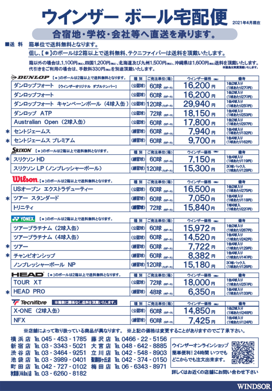 店舗ブログテニスボールのご注文承ります ブログNo.78のページです。